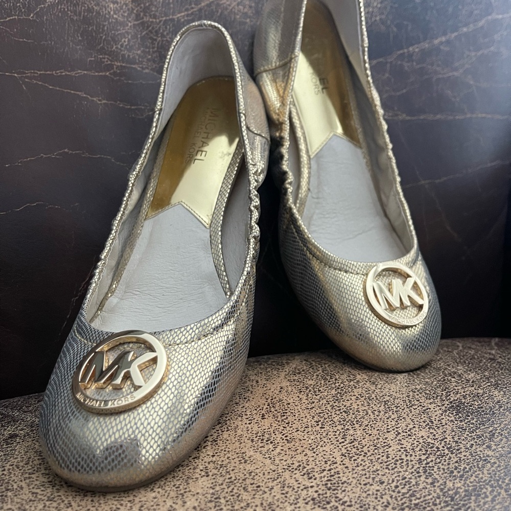 Michael Kors Gold Shoes